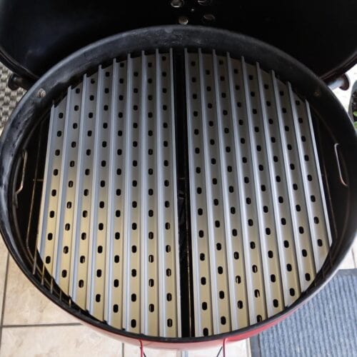 GrillGrate 22″ Half-Moon for Kettles, Barrels & Drums 21HALFMOON 21HALFMOON