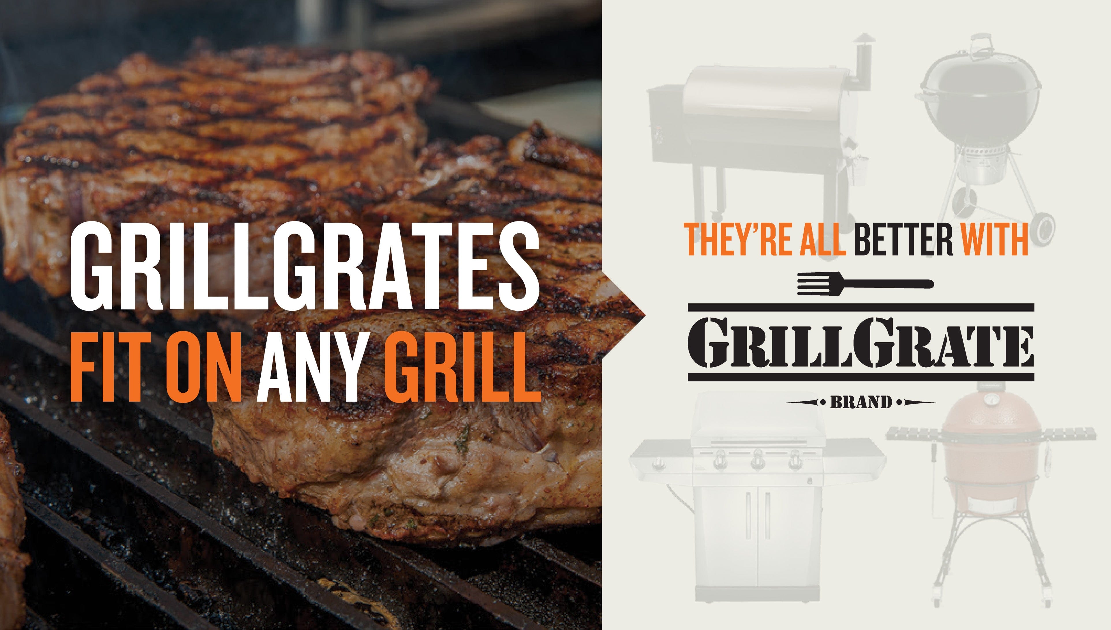 GrillGrate Sear Station for the Louisiana Grills Estate RGG19.25K-0003