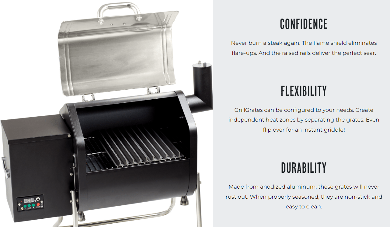 GrillGrate Sear Station for the Pit Boss 800's Series RGG18.5K-0003