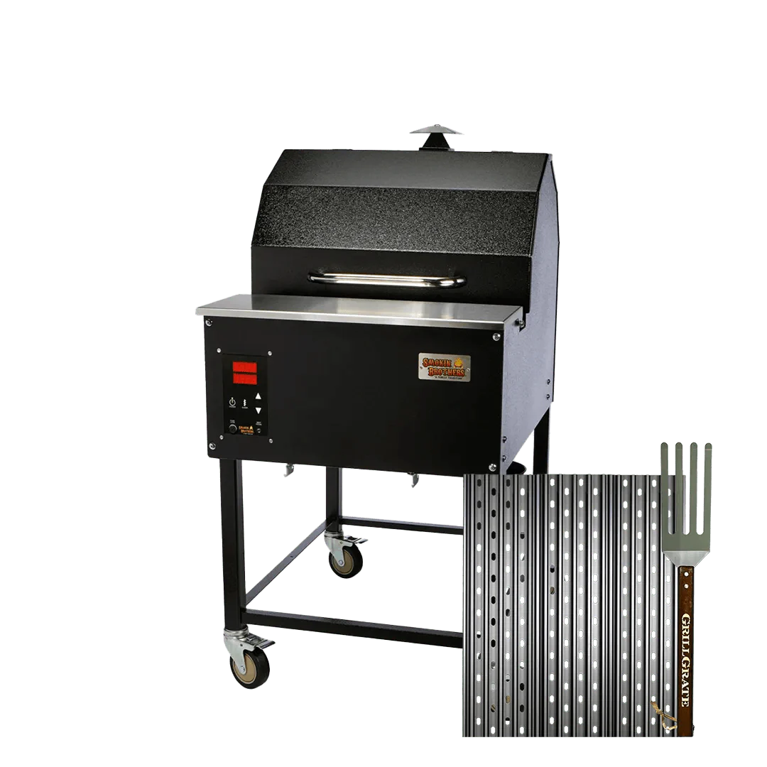 GrillGrate Sear Station for the Smokin Brothers Premier 24 RGG13.75K-0003