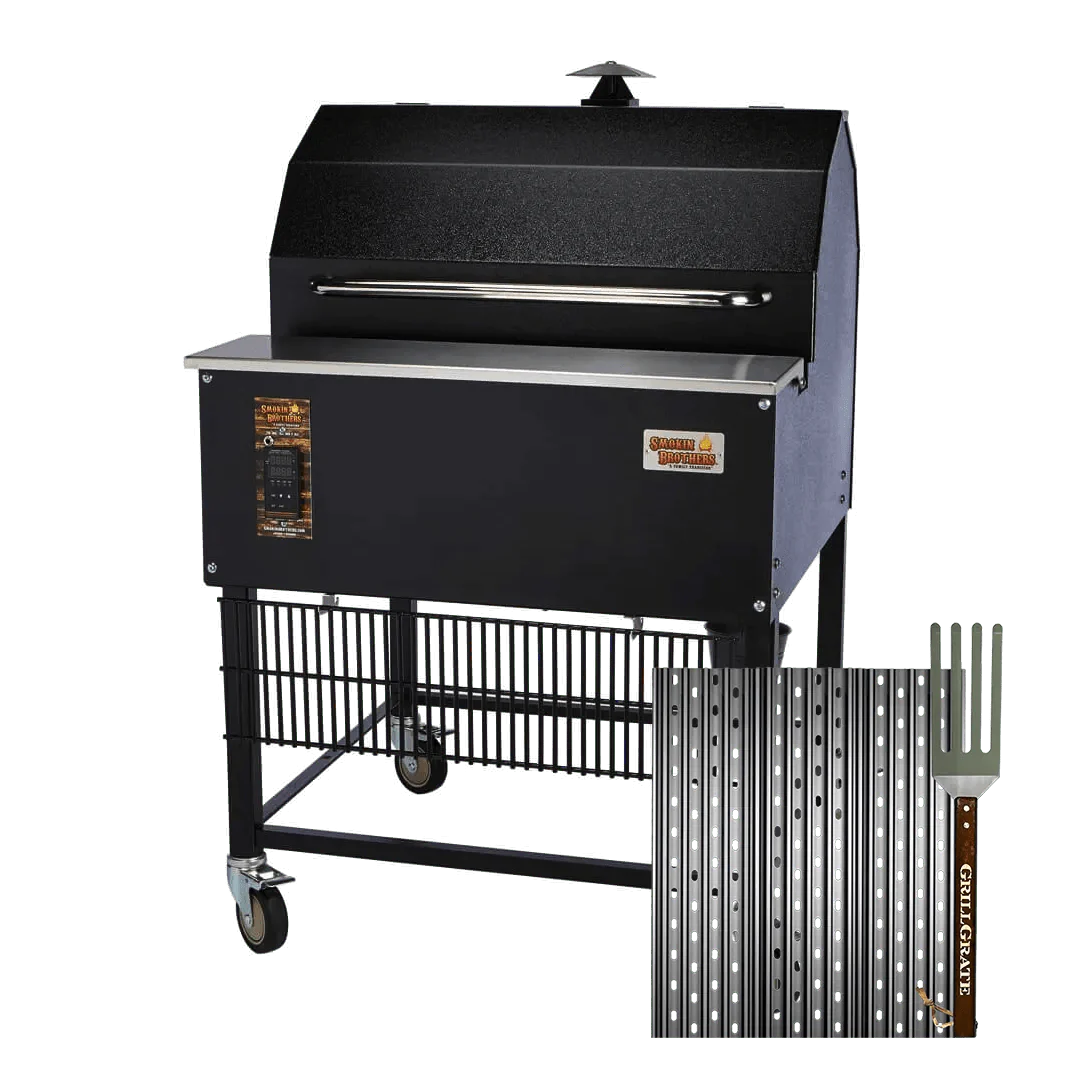 GrillGrate Sear Station for the Smokin Brothers Premier 30 RGG13.75K-0003