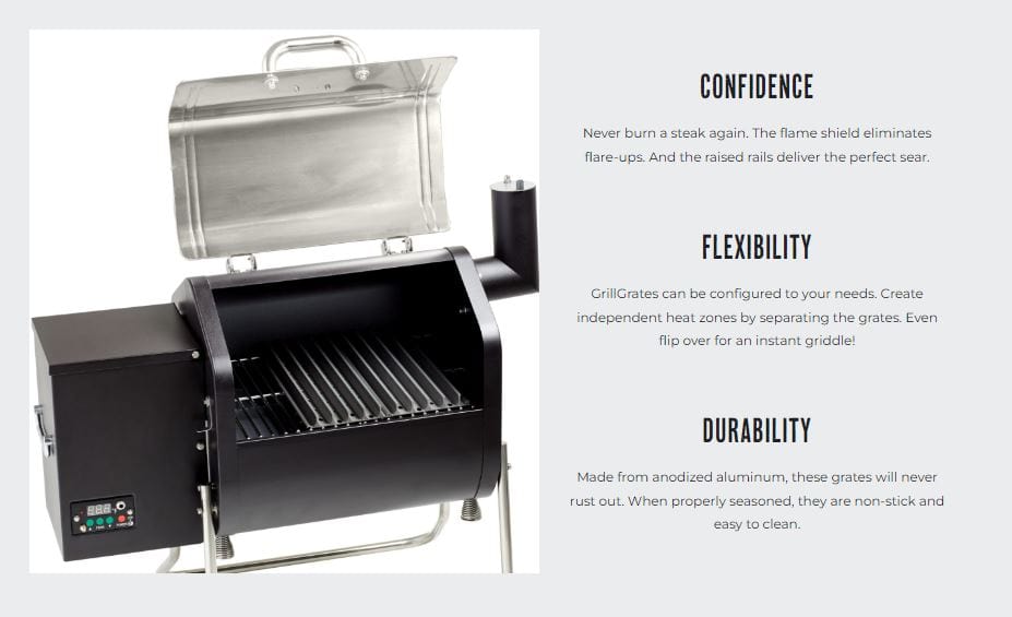 GrillGrate Sear Station for the Traeger Tailgater RGG13.75K-0003