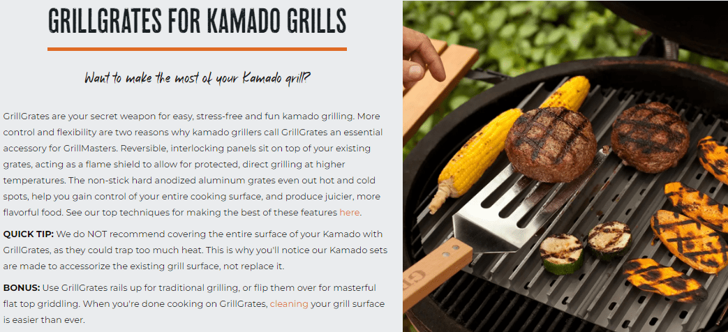 GrillGrate Set for the Kamado Joe Classic RBGEL