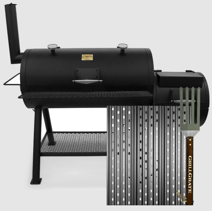 GrillGrate Set for the Oklahoma Joe's Longhorn Offset RGG18.5K-0003