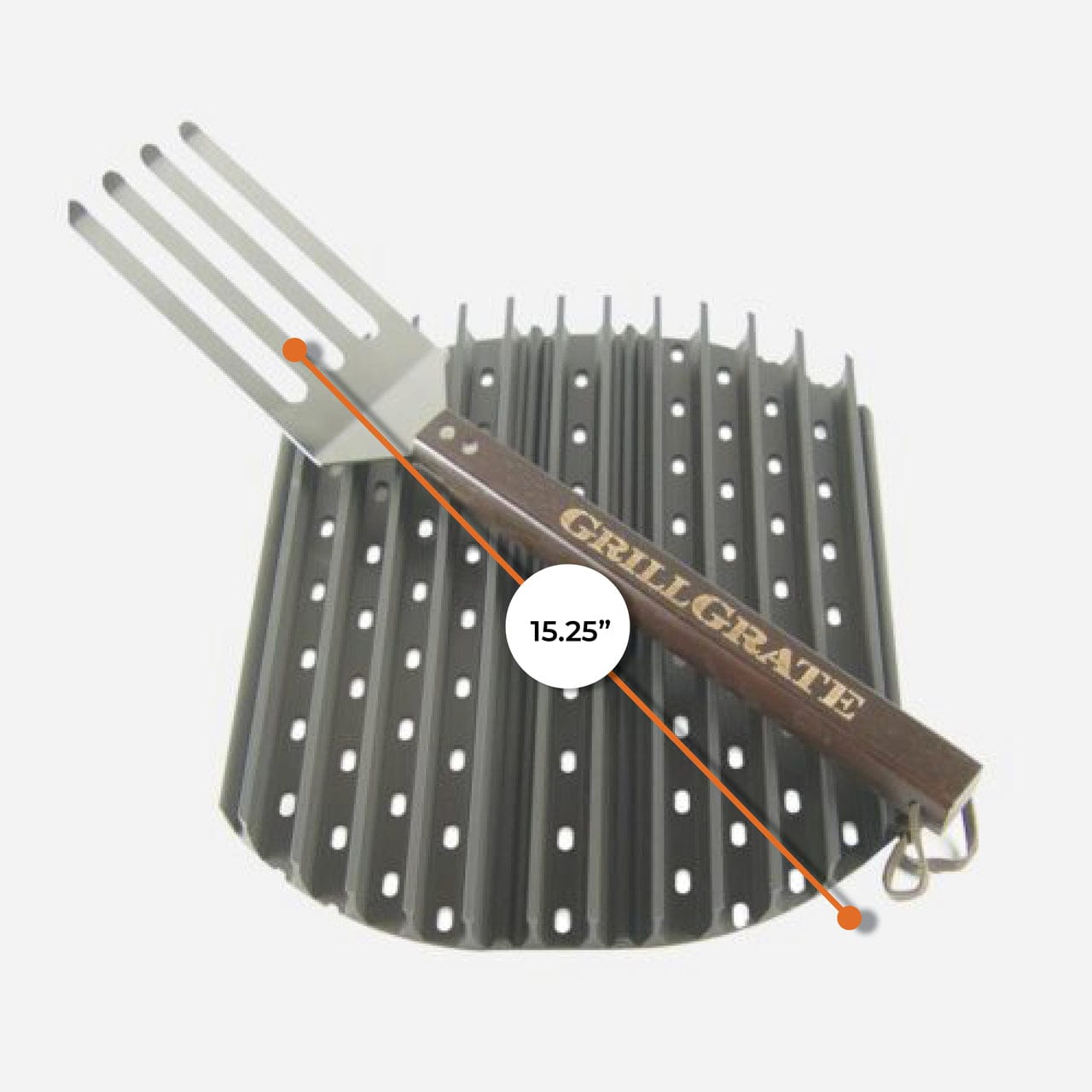 GrillGrates for The Primo Oval Jr. Kamado Grill PJR