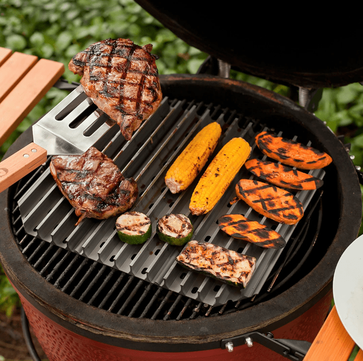 GrillGrates for The Primo Oval Jr. Kamado Grill PJR