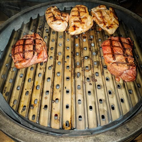 Half-Moon GrillGrate for Large Big Green Egg BGENINJAGRATE BGENINJAGRATE